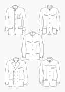 Product: Download Pattern Construction Men: Traditional Bavarian Jackets