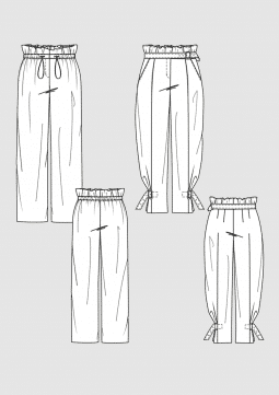 Paperbag Trousers Pattern › M.Mueller & Sohn