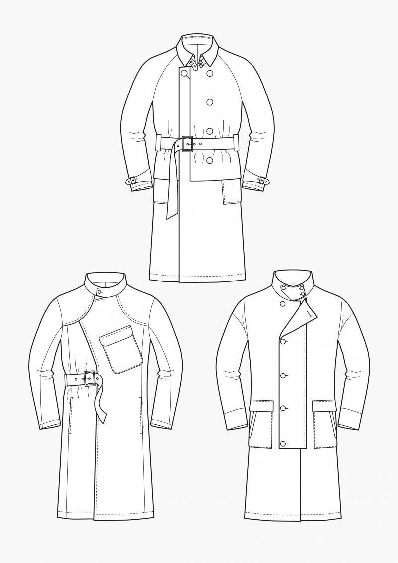 Product: Pattern Making Coats for Men