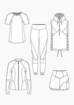 Product: Download Pattern Making Women Active Wear