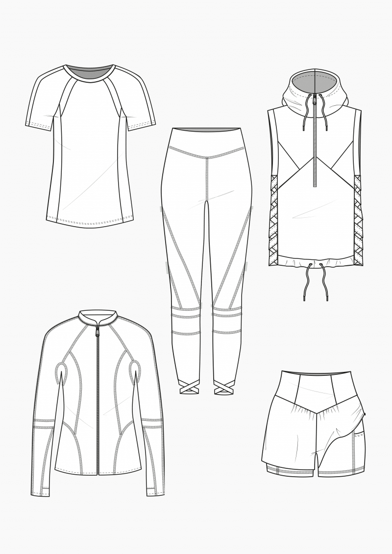Product: Pattern Making Active Wear