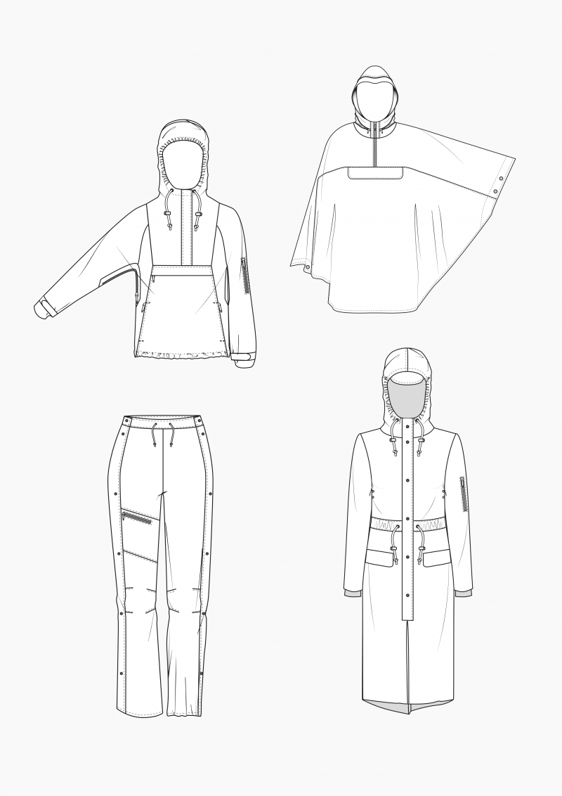 Product: Pattern Making Rainwear