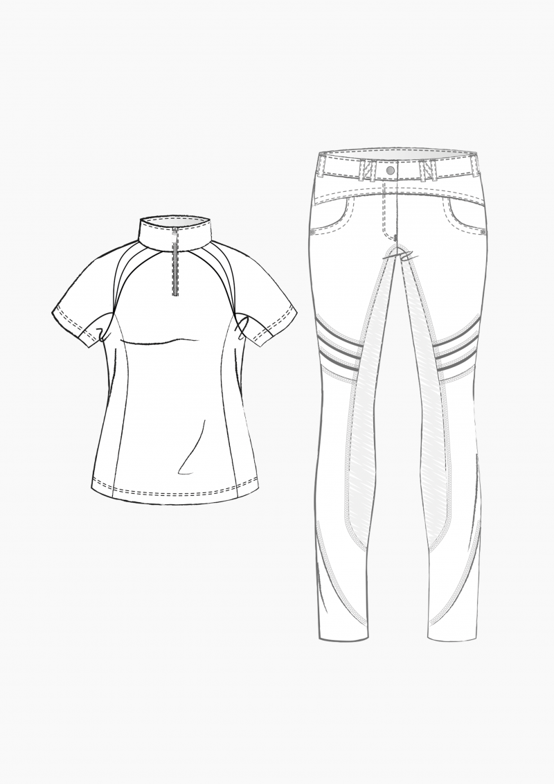 Product: Pattern Making Equestrian Apparel – Part 3