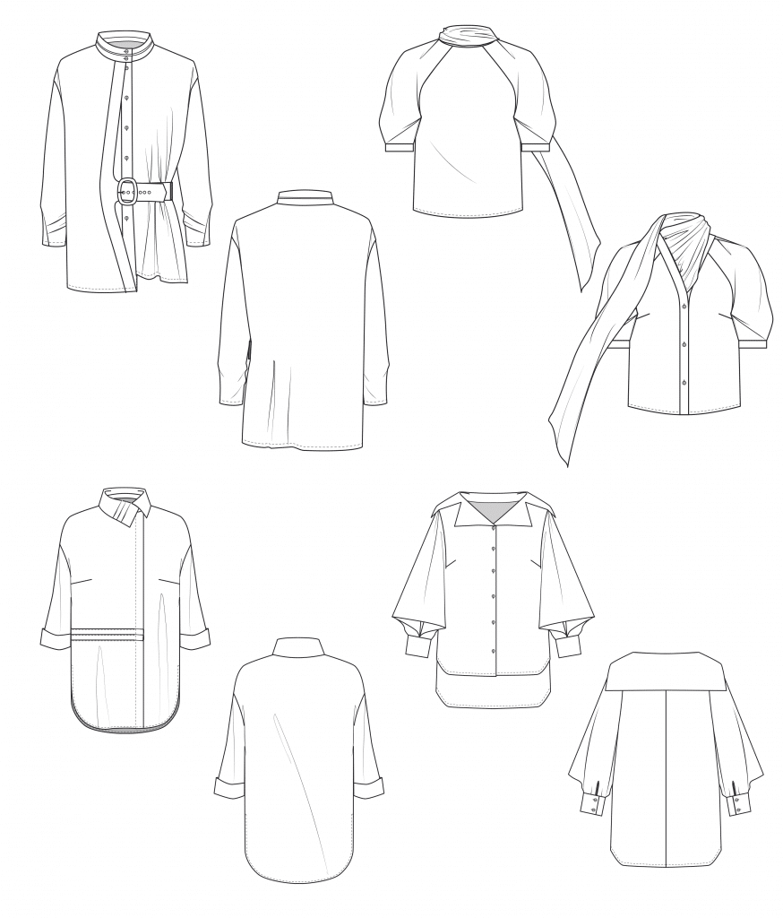 Pattern Making for Women: Plus Size Blouses › M.Mueller & Sohn