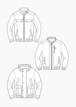 Product: Download Pattern Making Bomber Jackets
