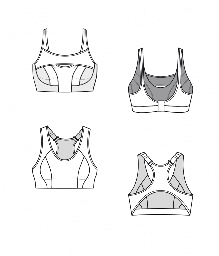 Sports Bra Pattern 