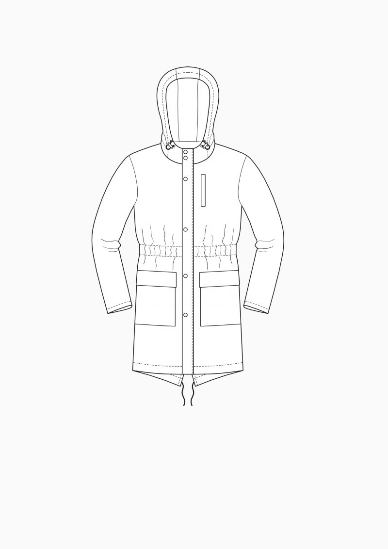 Product: Pattern Making Grading Parka for Men