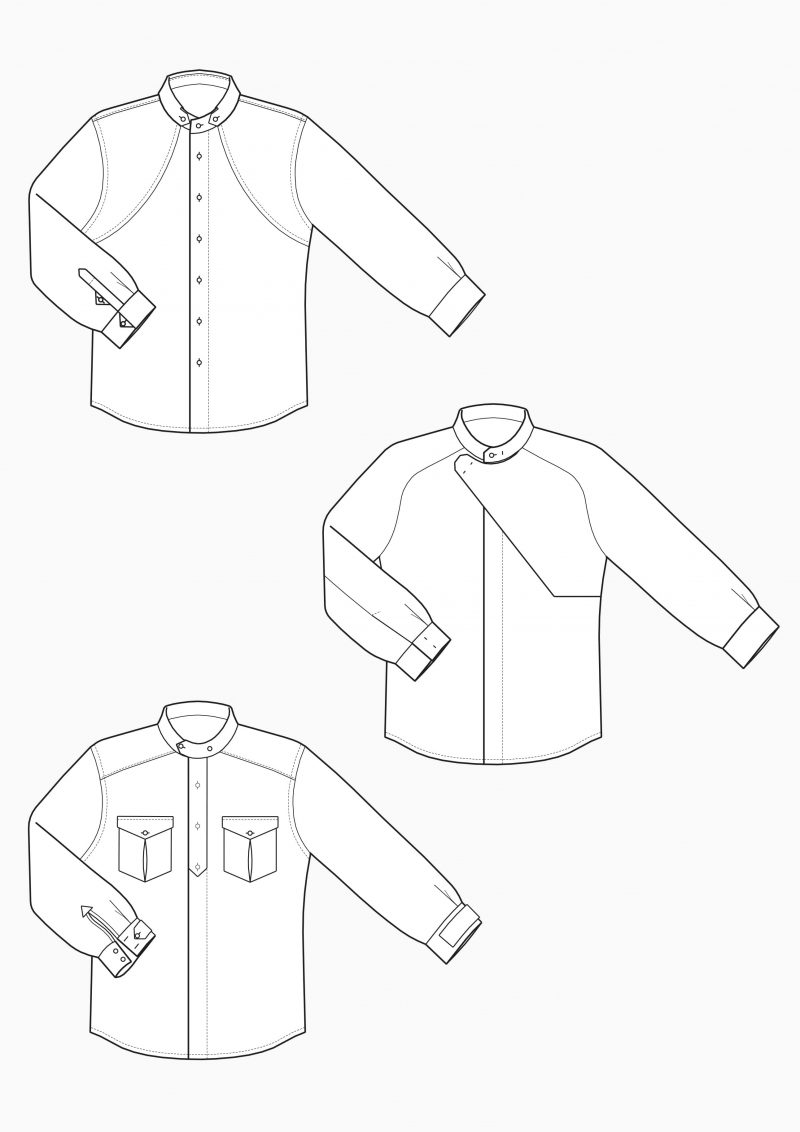 Product: Pattern Making Men´s Shirts for Stocky Sizes