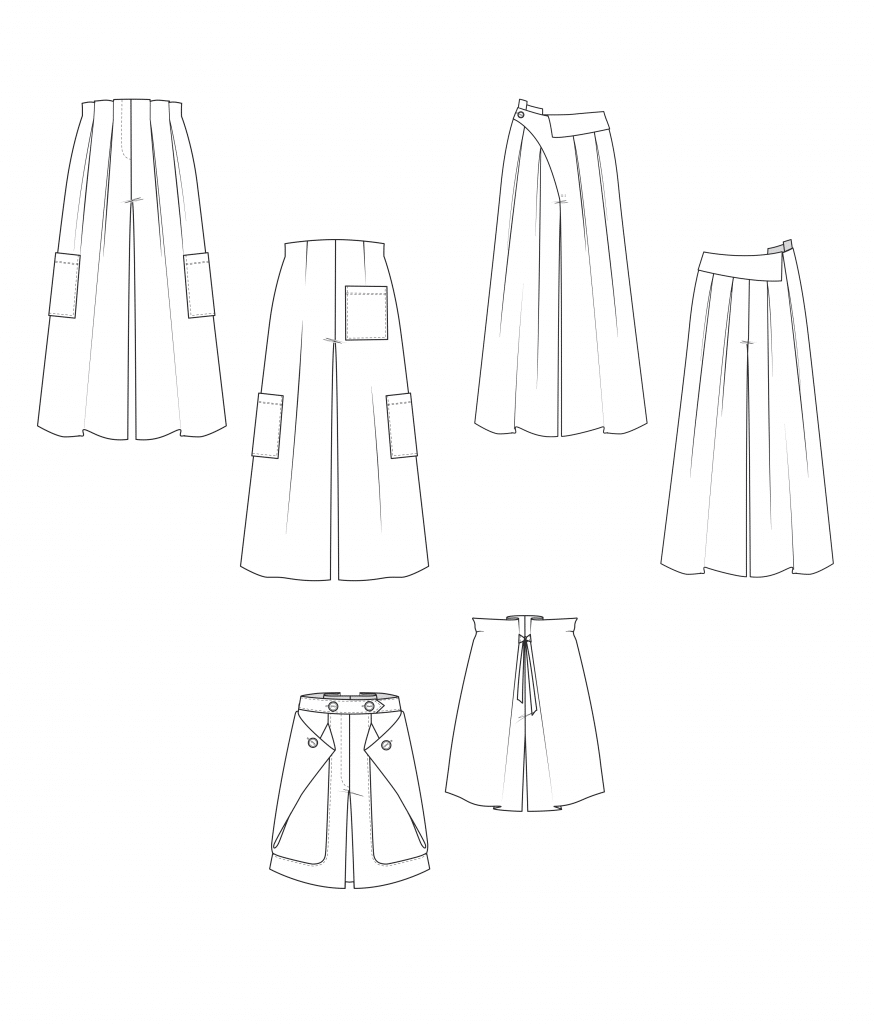 Pattern Making Culottes › M.Mueller & Sohn