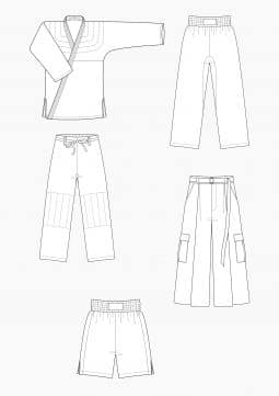 Product: Download Pattern Making Men Martial Arts Outfits