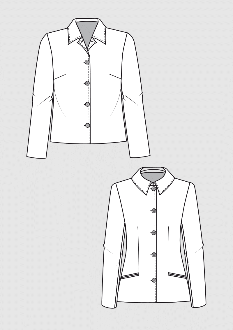 Product: Pattern Basic Block Jacket for Women
