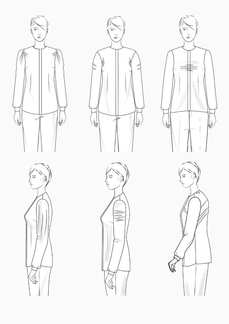 Product: Pattern Making Fitting Errors on Women’s Blouses