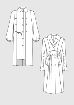 Pattern Construction of a 1930s Coat Dress