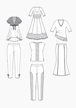 Product: PDF Download: Pattern Making Women's Kimono Sleeves