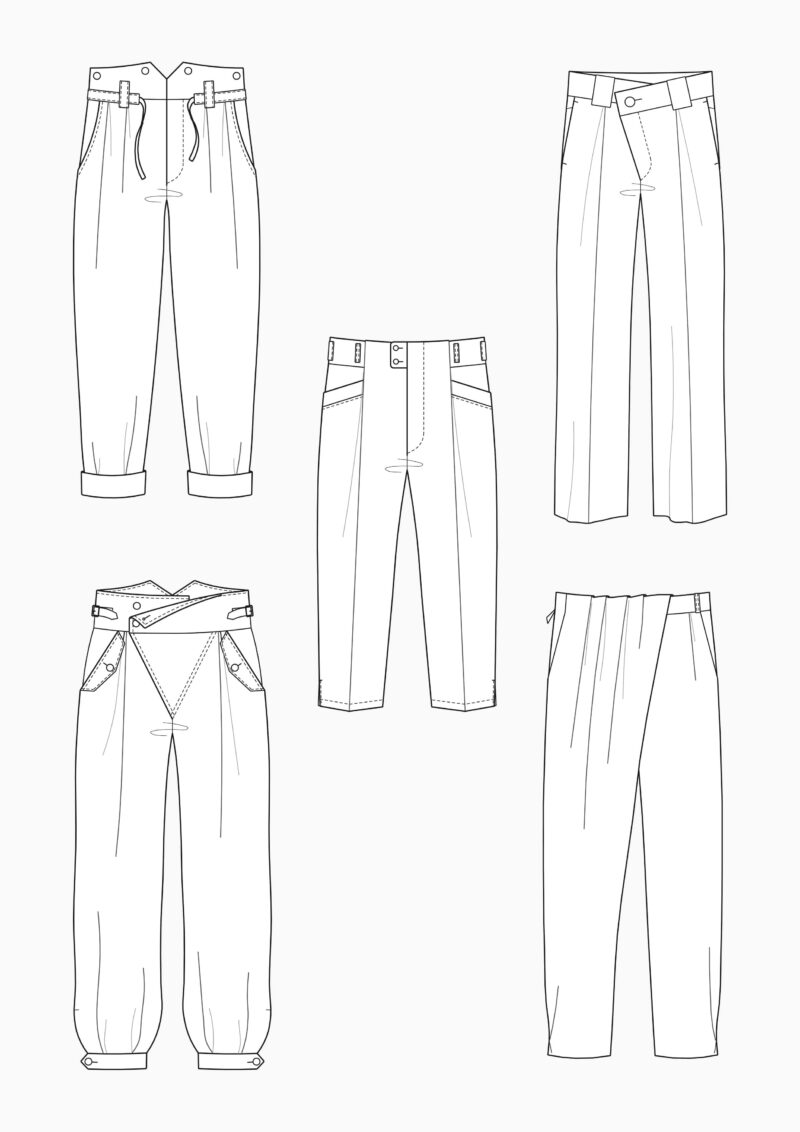 Product: Pattern Making Men’s Pleated Trousers