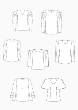Product: PDF Download: Pattern Making Women's Sleeve Variations