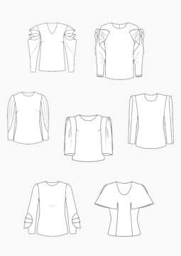 Product: Download M. Müller & Sohn - Pattern Making - Women - Sleeve variations