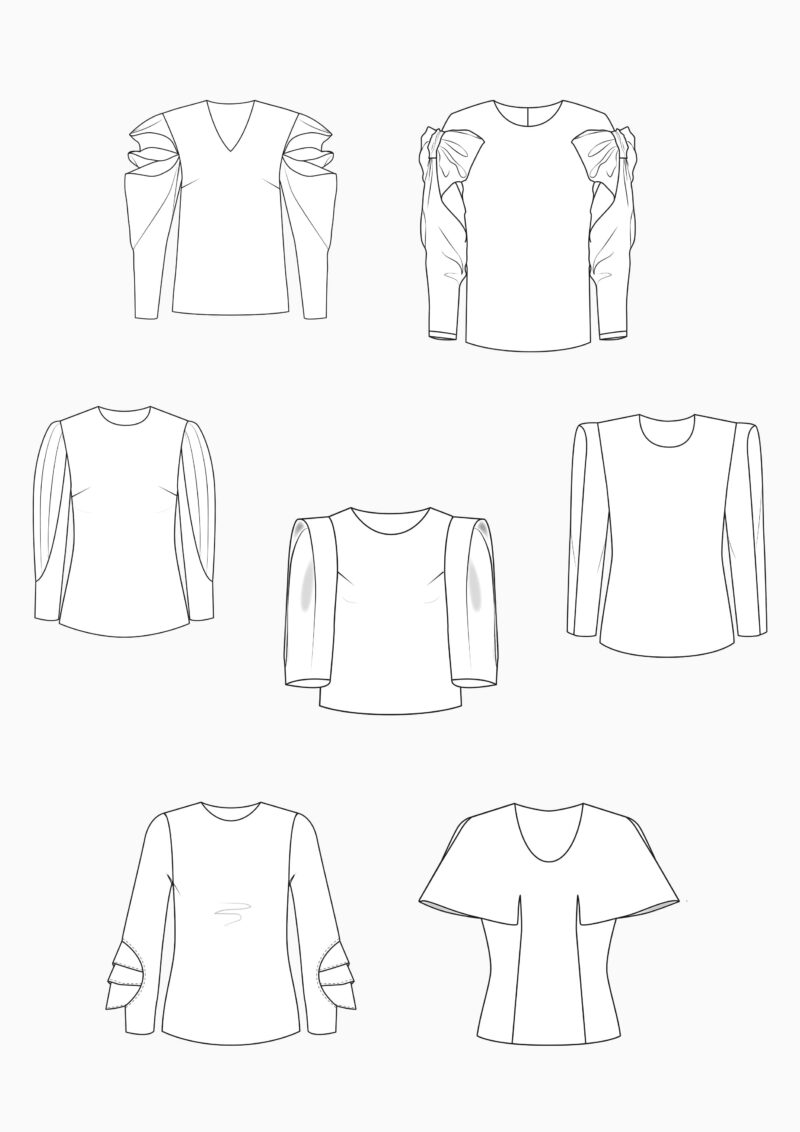 Product: Pattern Making Women’s Sleeve Variations