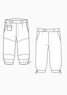 Product: Download M. Müller & Sohn - Pattern Making - Men - Grading Breeches & Worker Breeches