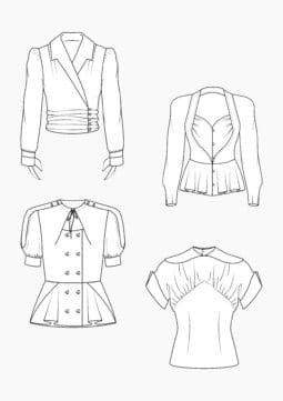 Product: Download M. Müller & Sohn - Pattern Making - Women - Vintage blouses