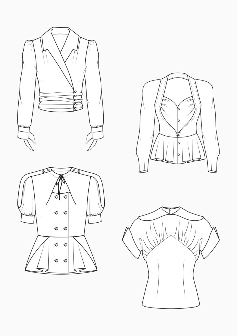 Product: Pattern Making Women’s Vintage Blouses