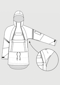 Product: M. Müller & Sohn - Schnittmuster - DOB - Skijacke