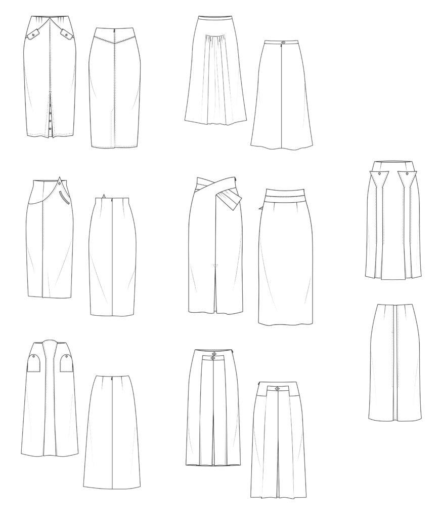 Pattern Making Women’s Vintage Skirts › M.Mueller & Sohn
