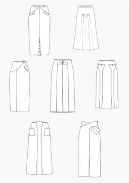 Product: PDF Download: Pattern Making Women's Vintage Skirts
