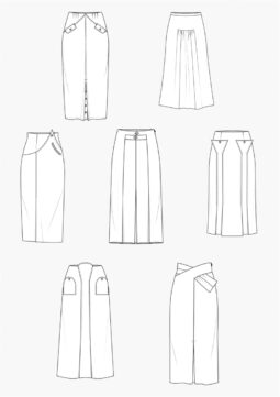 Product: Download M. Müller & Sohn - Pattern Making - Women - Vintage skirts