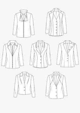 Product: Download M. Müller & Sohn - Pattern Making - Womens Lapel Collars