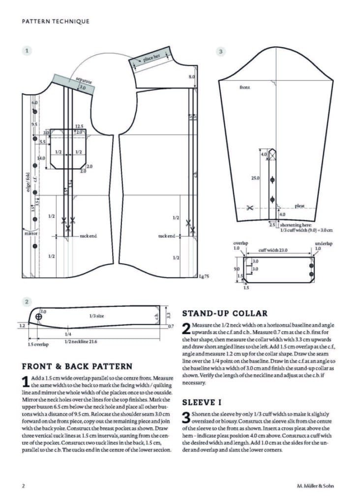 Pattern Making for Men: Shirts › M.Mueller & Sohn