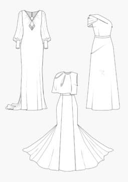 Product: PDF Download: Pattern Making Women Wedding Dresses 4