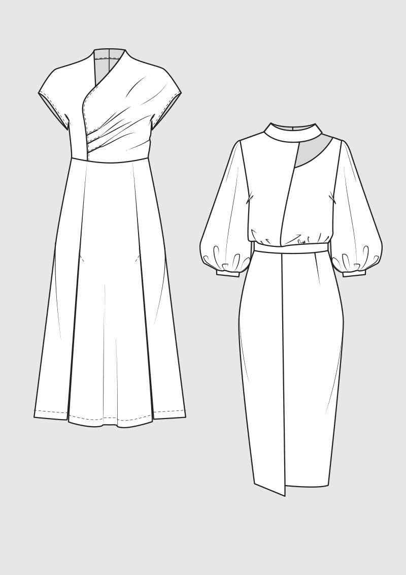 Product: Pattern Little Black Dress for Women