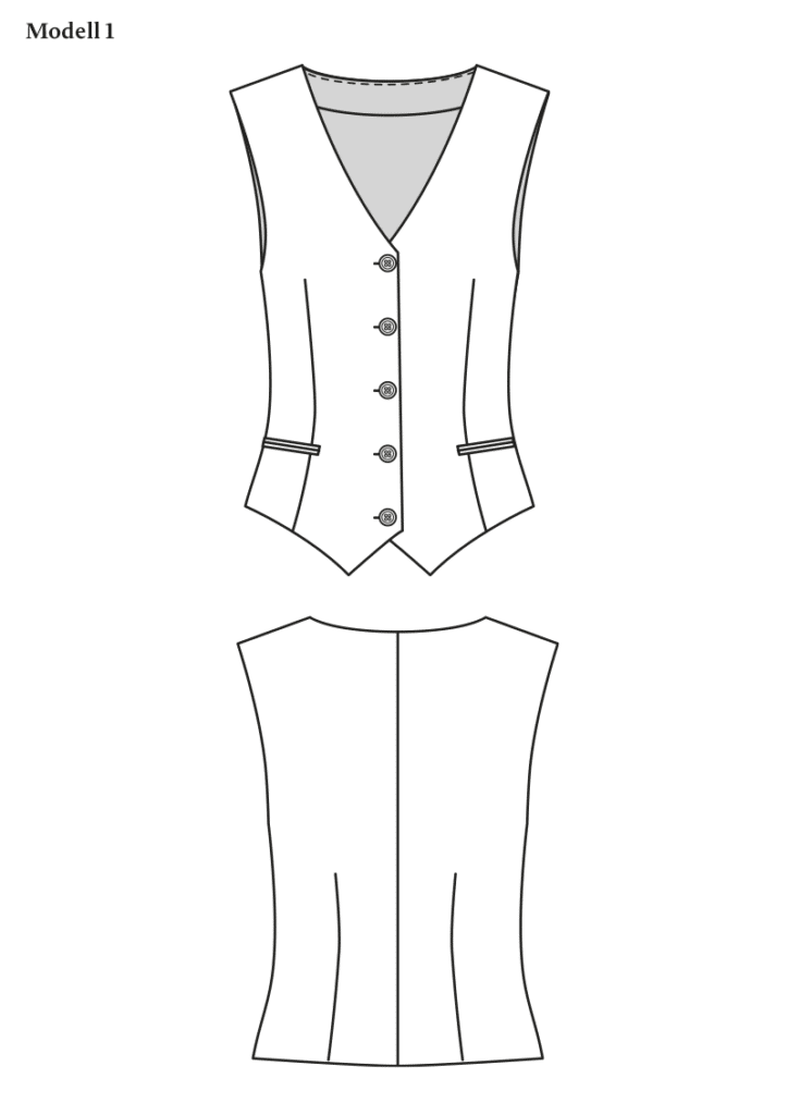 Pattern Basic Vest Blocks for Women › M.Mueller & Sohn