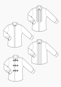 Product: PDF Download: Pattern Making for Men: Dress Shirts for Conductors