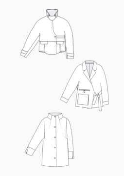 Product: Download M. Müller & Sohn - Pattern Making - Women - Jackets with Gusset Variations