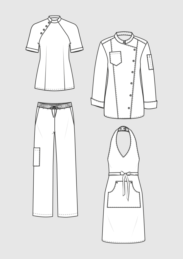 Pattern Chef Wears Pattern Chef´s Clothing for Women › M.Mueller & Sohn