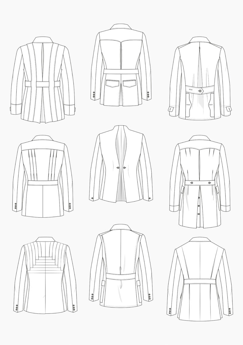 Product: Pattern Making for Men: Back Variations