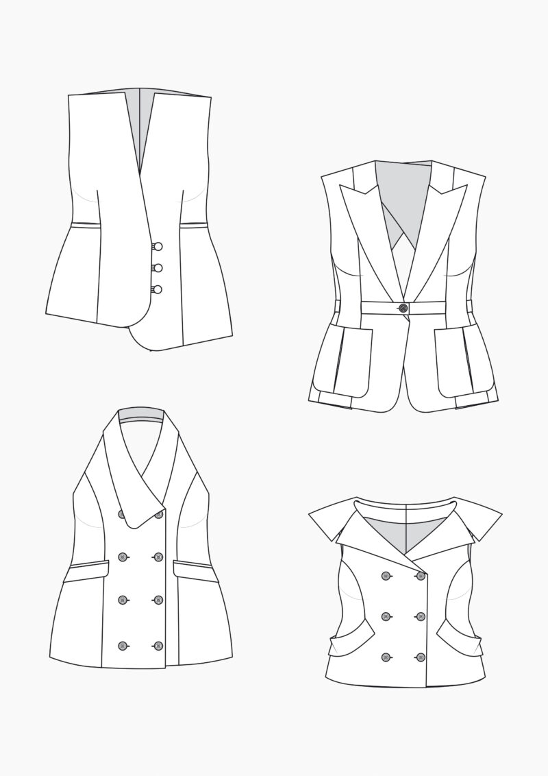 Product: Pattern Making for Women: Waistcoats for Plus Sizes
