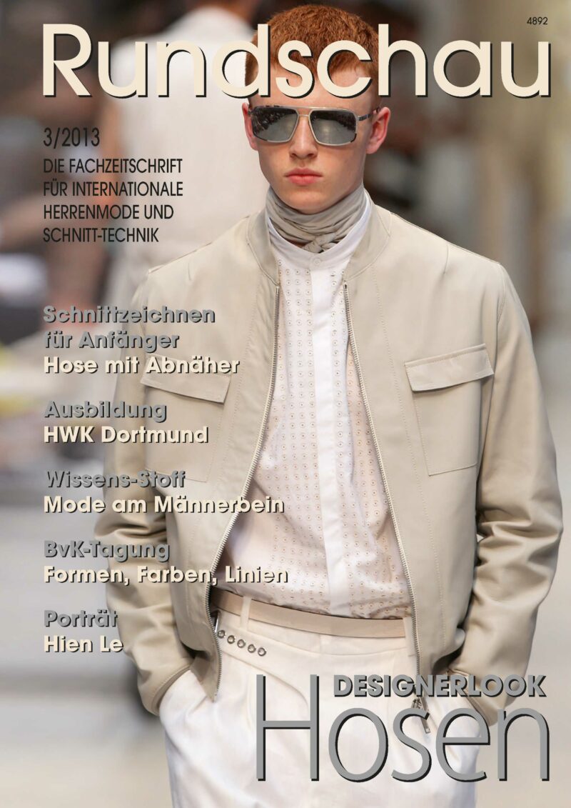 Product: Rundschau für Internationale Herrenmode 3.2013