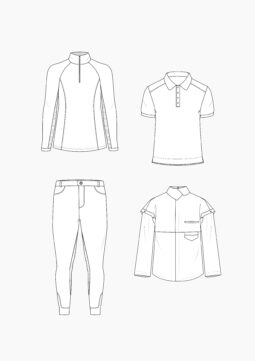 Product: Download M. Müller & Sohn - Pattern Making - Men - Equetrian Apparel