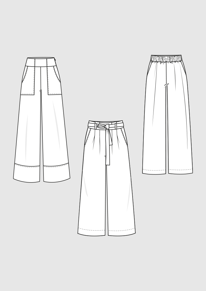 Product: Pattern Culottes for Women