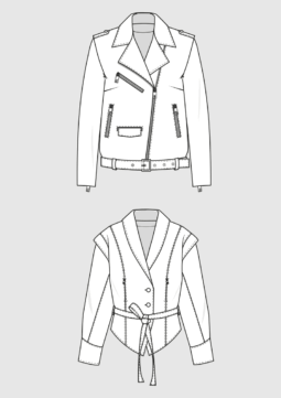 Product: M. Müller & Sohn - Schnittmuster - DOB - Biker-Jacken