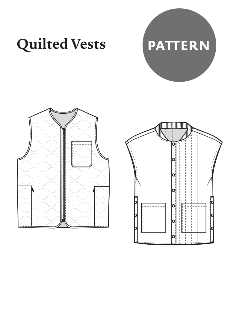 Product: Pattern Quilted Vests for Men