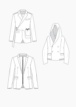 Product: Download M. Müller & Sohn - Pattern Making - Mens - Sporty Suit Jackets