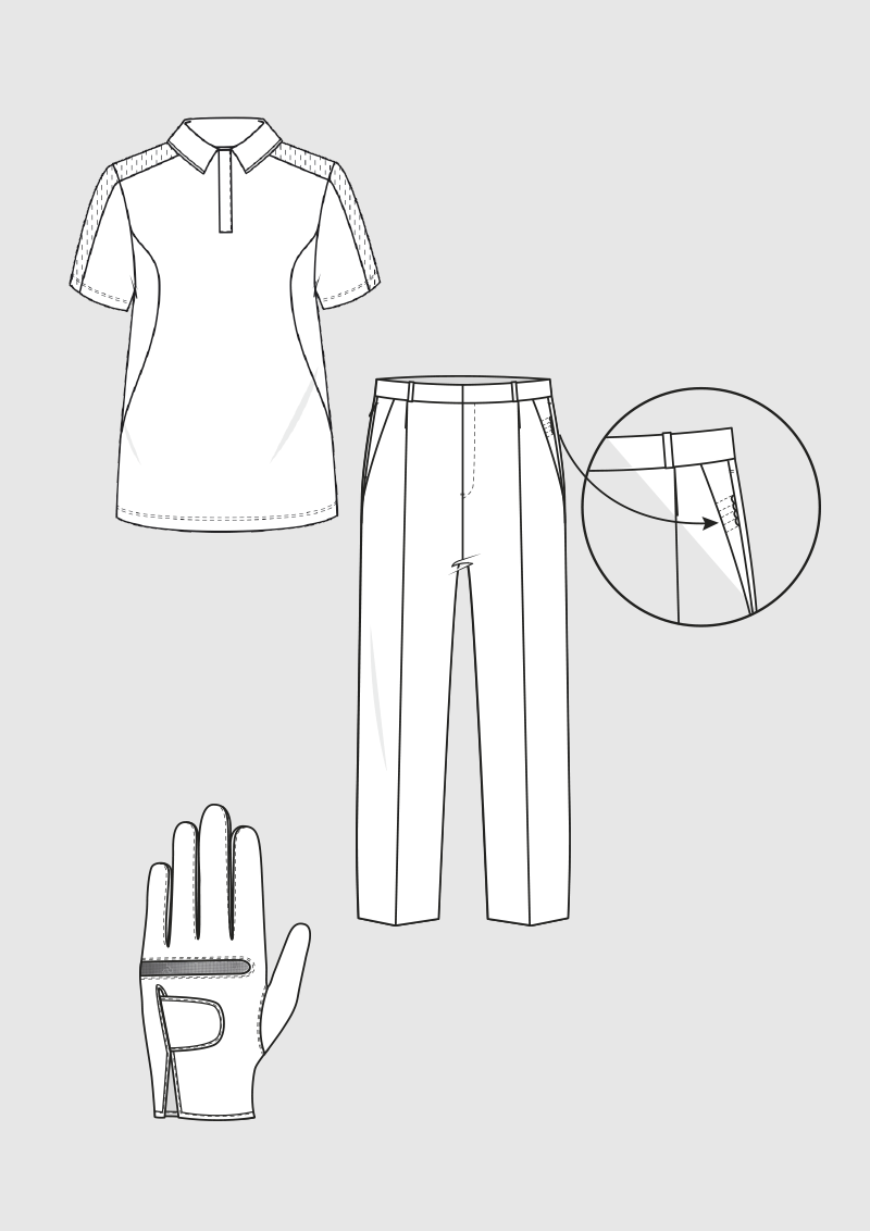 Product: Pattern Golf Clothing for Men