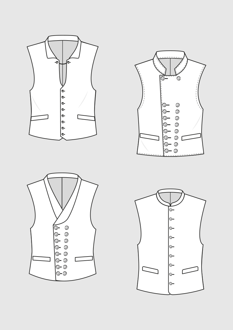 Product: Pattern Traditional Waistcoats