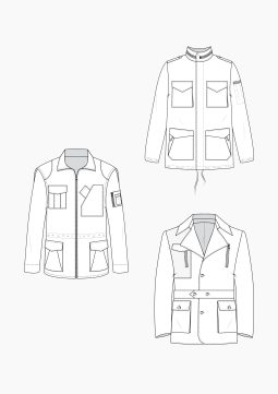Product: Download M. Müller & Sohn - Pattern Making - Mens - Field Jackets