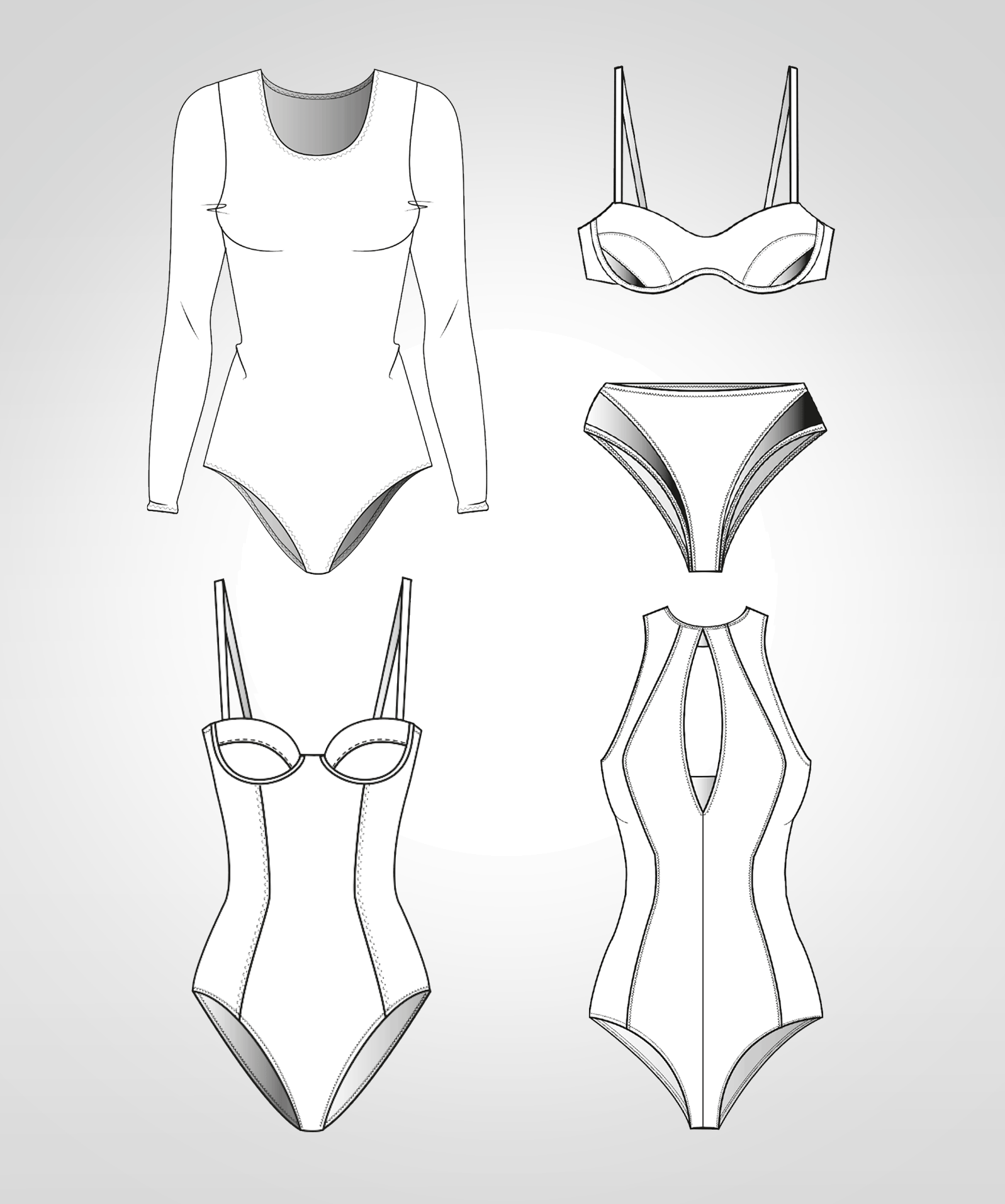 Discover more than 82 swimsuit sketch best - in.eteachers