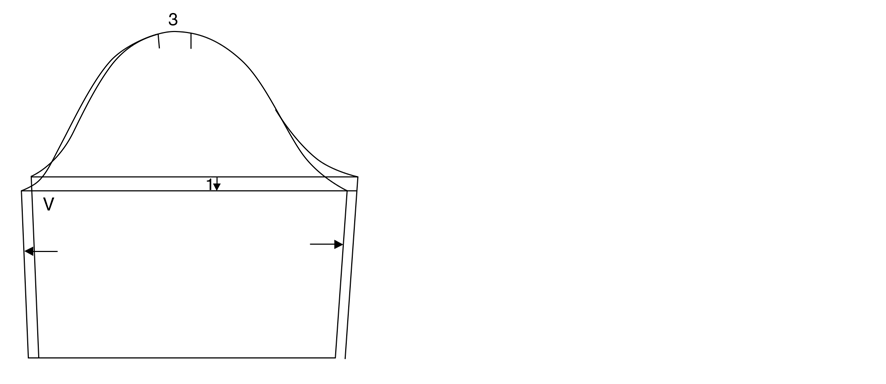 Pattern Construction of a bow tie blouse